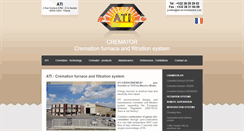 Desktop Screenshot of cremator-ati.com